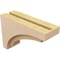 Ekena Millwork 4"W x 12"D x 8"H Classic Rivera Rough Cedar Woodgrain TimberThane Corbel, Primed Tan CORUR04X12X08RIVRCPR - alternate 6